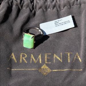 925 ARMENTA DOUBLET & DIAMOND RING